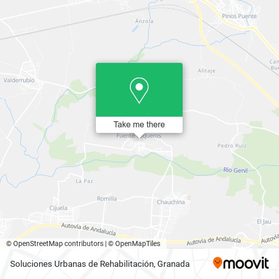 Soluciones Urbanas de Rehabilitación map