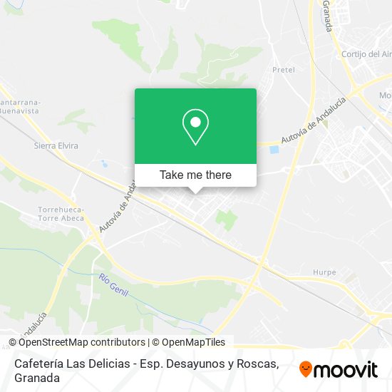 Cafetería Las Delicias - Esp. Desayunos y Roscas map