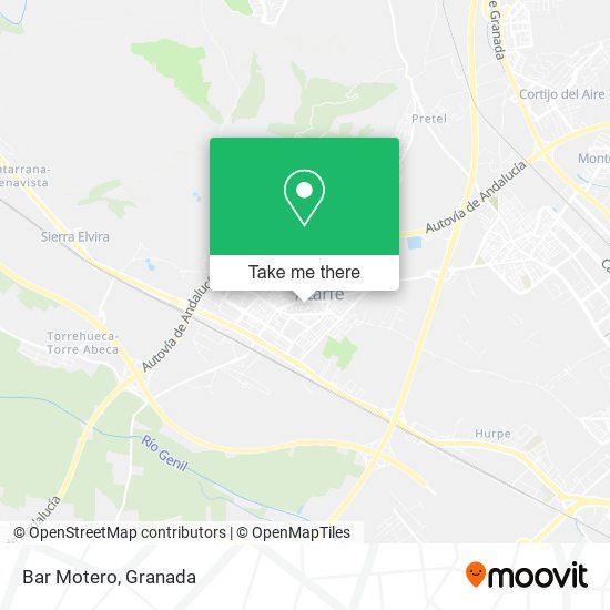 Bar Motero map