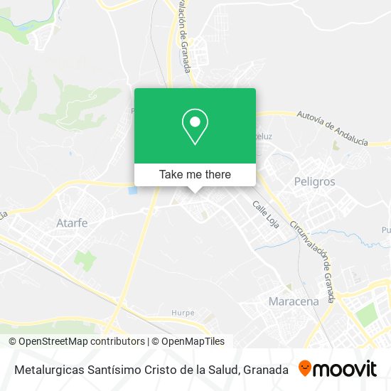 Metalurgicas Santísimo Cristo de la Salud map