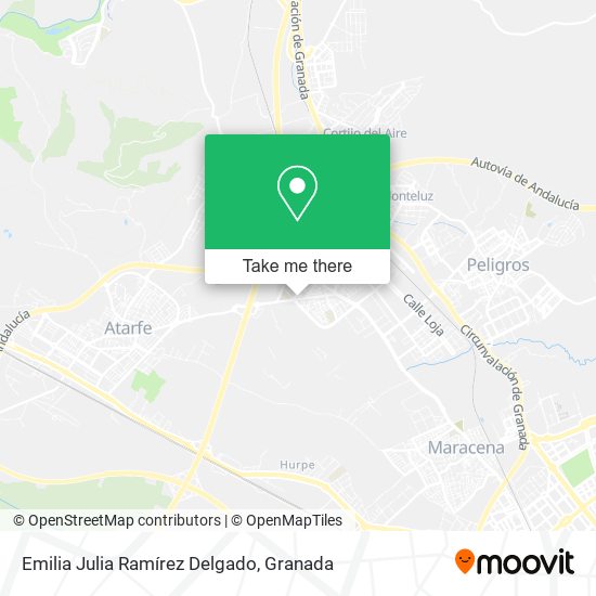 Emilia Julia Ramírez Delgado map