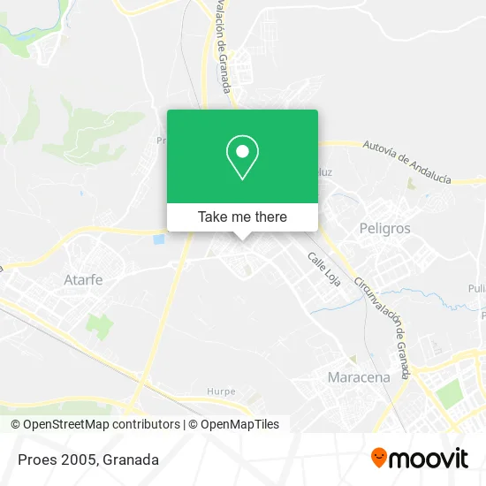 Proes 2005 map