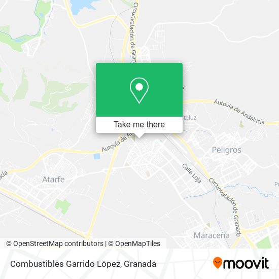 Combustibles Garrido López map
