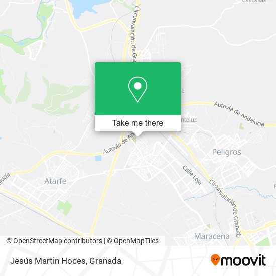 Jesús Martin Hoces map