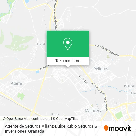 Agente de Seguros Allianz-Dulce Rubio Seguros & Inversiones map