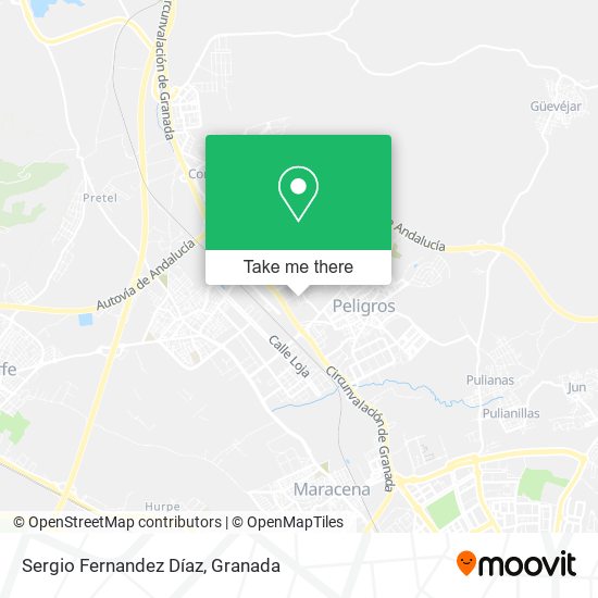 Sergio Fernandez Díaz map