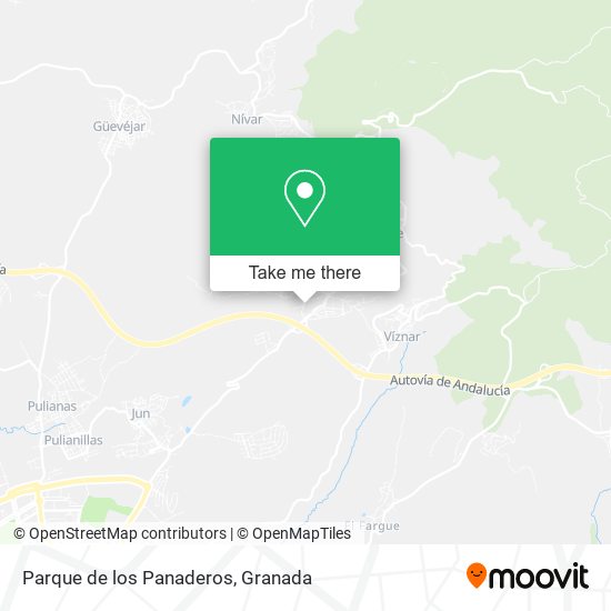 Parque de los Panaderos map