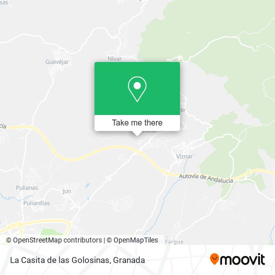 La Casita de las Golosinas map
