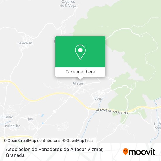 Asociación de Panaderos de Alfacar Vizmar map