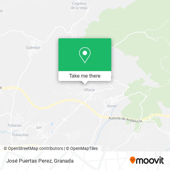 José Puertas Perez map
