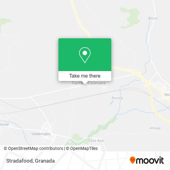 Stradafood map