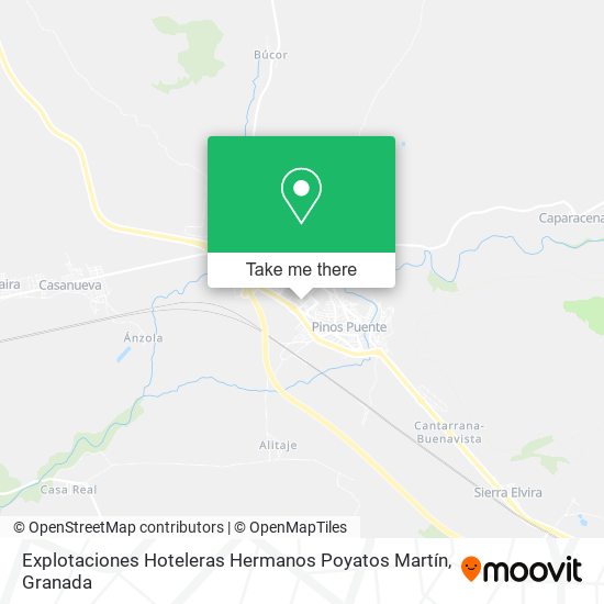 Explotaciones Hoteleras Hermanos Poyatos Martín map