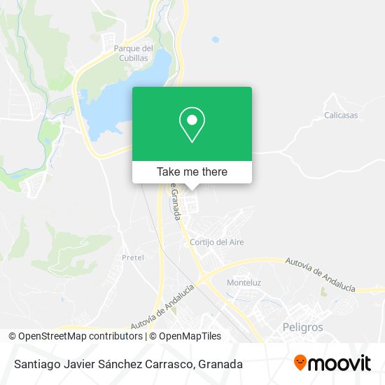 Santiago Javier Sánchez Carrasco map