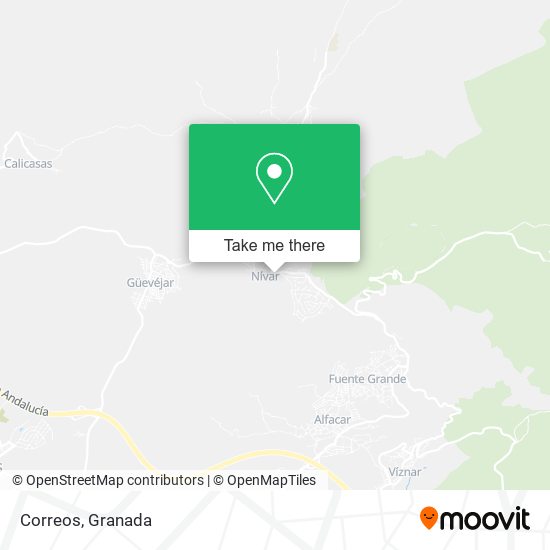 Correos map