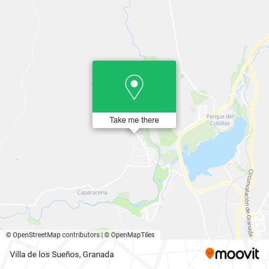 Villa de los Sueños map