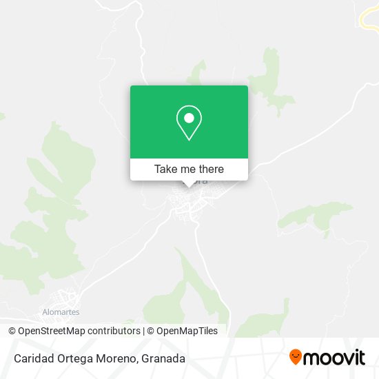 Caridad Ortega Moreno map