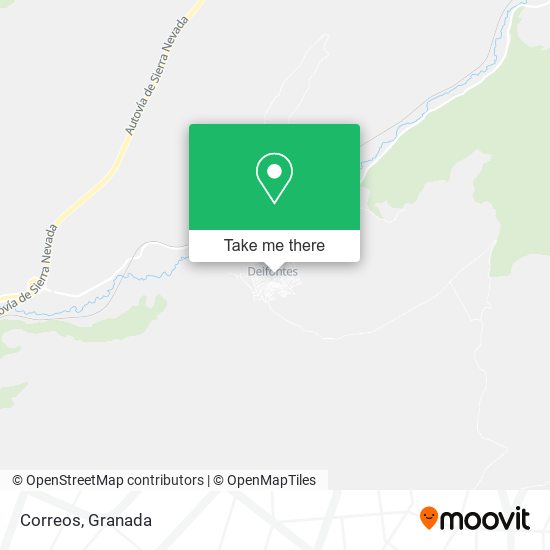 Correos map