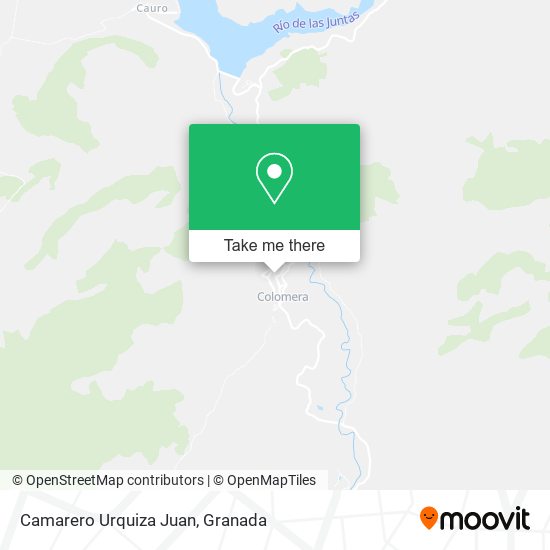 Camarero Urquiza Juan map