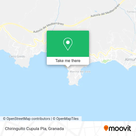 Chiringuito Cupula Pla map