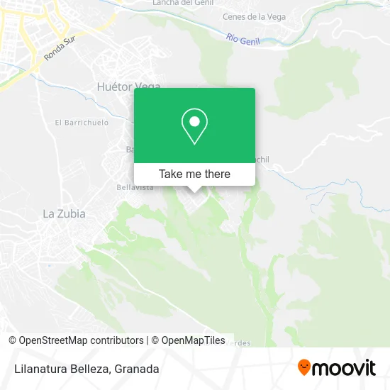 Lilanatura Belleza map