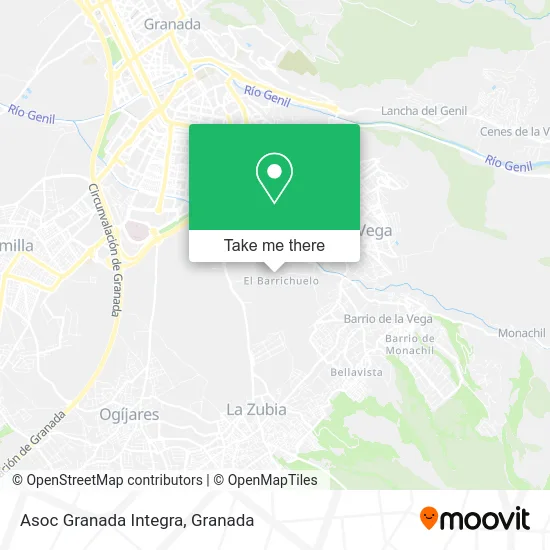 Asoc Granada Integra map