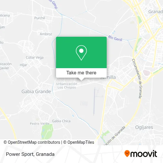 Power Sport map