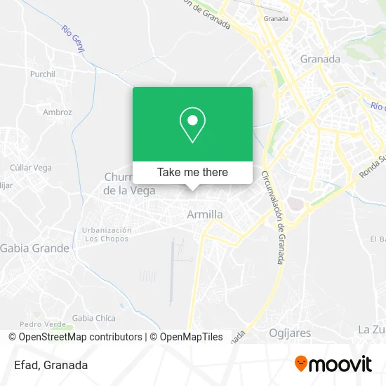 Efad map