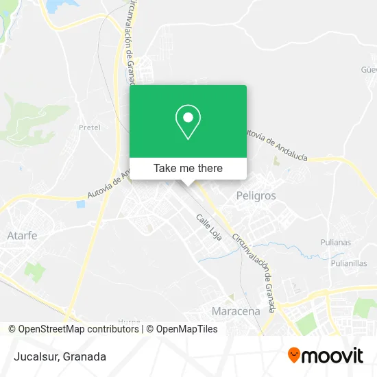 Jucalsur map