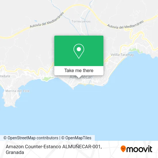 Amazon Counter-Estanco ALMUÑECAR-001 map