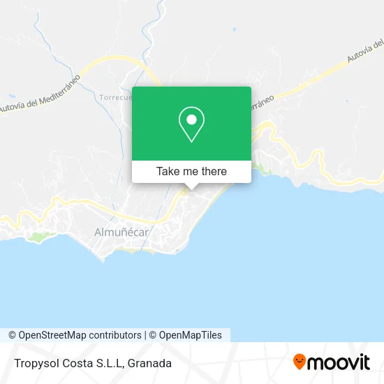 Tropysol Costa S.L.L map