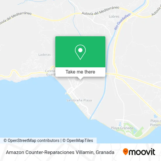 Amazon Counter-Reparaciones Villamin map