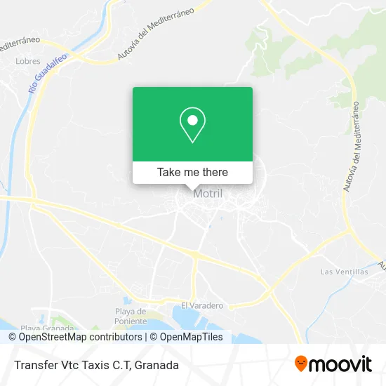 Transfer Vtc Taxis C.T map