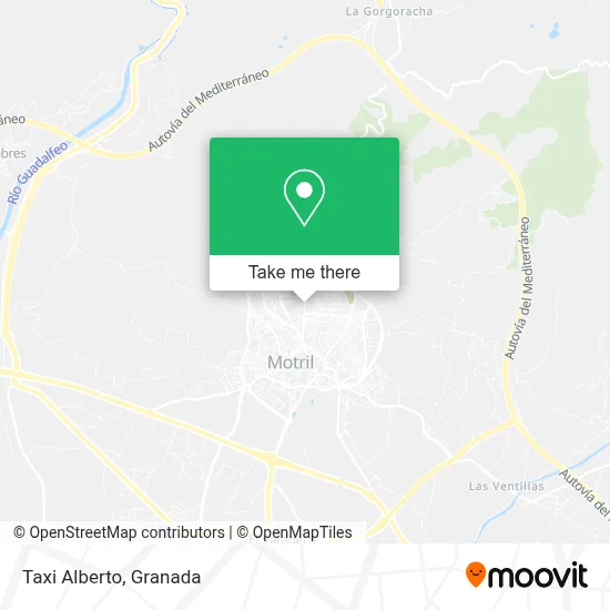 Taxi Alberto map