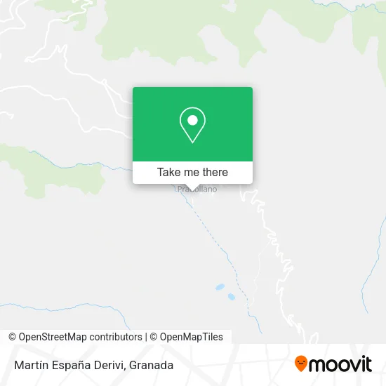 Martín España Derivi map