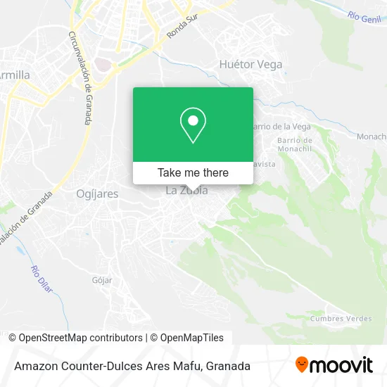 Amazon Counter-Dulces Ares Mafu map