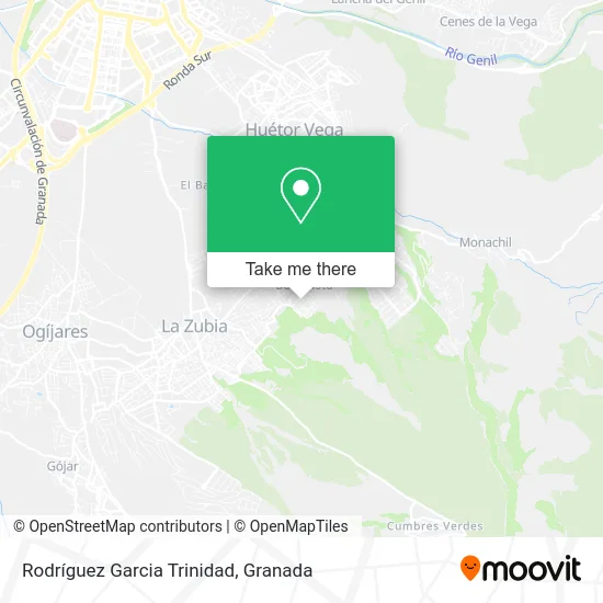 Rodríguez Garcia Trinidad map
