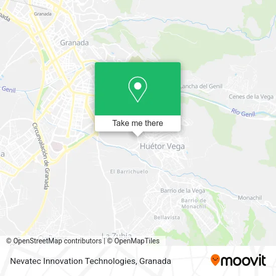 Nevatec Innovation Technologies map