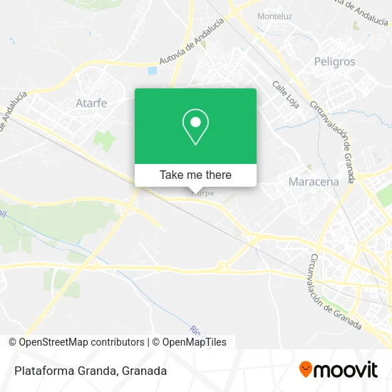 Plataforma Granda map