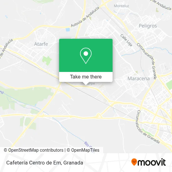 Cafetería Centro de Em map