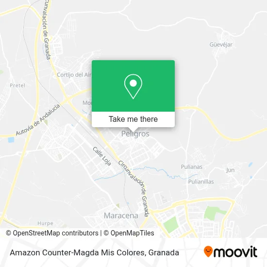 Amazon Counter-Magda Mis Colores map