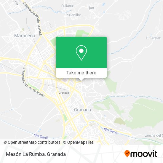 Mesón La Rumba map