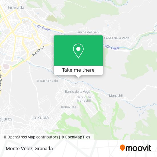 Monte Velez map