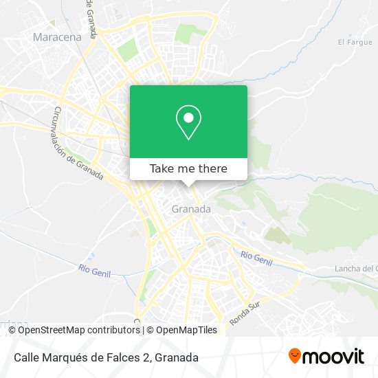Calle Marqués de Falces 2 map