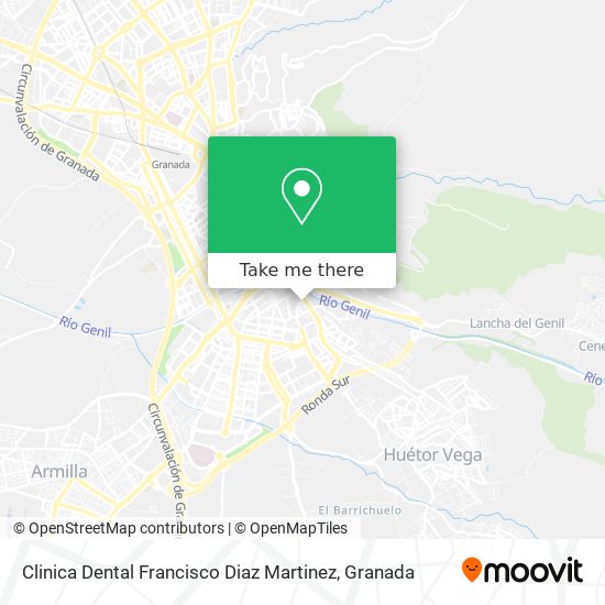Clinica Dental Francisco Diaz Martinez map