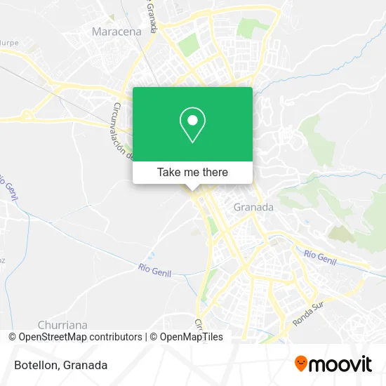 mapa Botellon