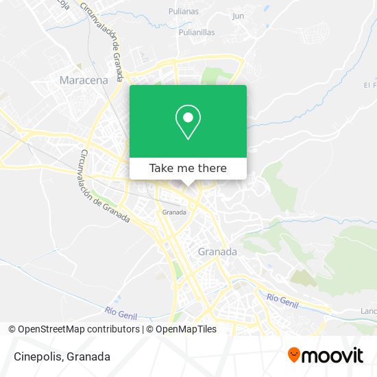 Cinepolis map