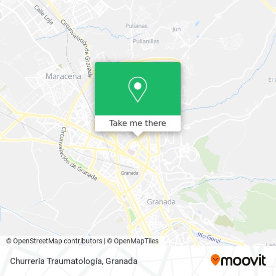 Churrería Traumatología map