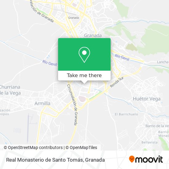 Real Monasterio de Santo Tomás map