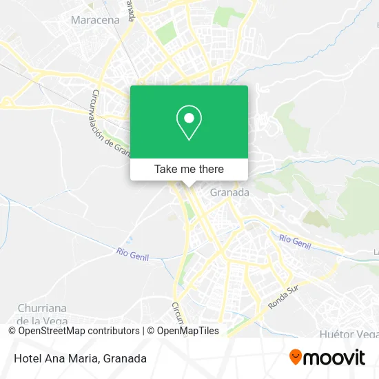 Hotel Ana Maria map