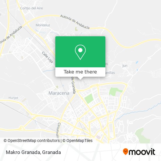 Makro Granada map